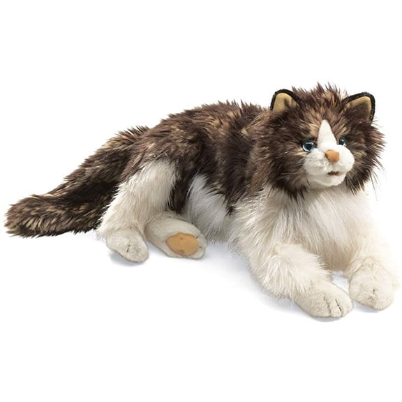 Hand Puppet - Folkmanis - Cat Ragdoll New Animals Soft Doll Plush Toys 2558
