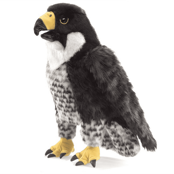Hand Puppet - Folkmanis - Falcon Peregrine Puppet New Toys Soft Doll Plush 3055