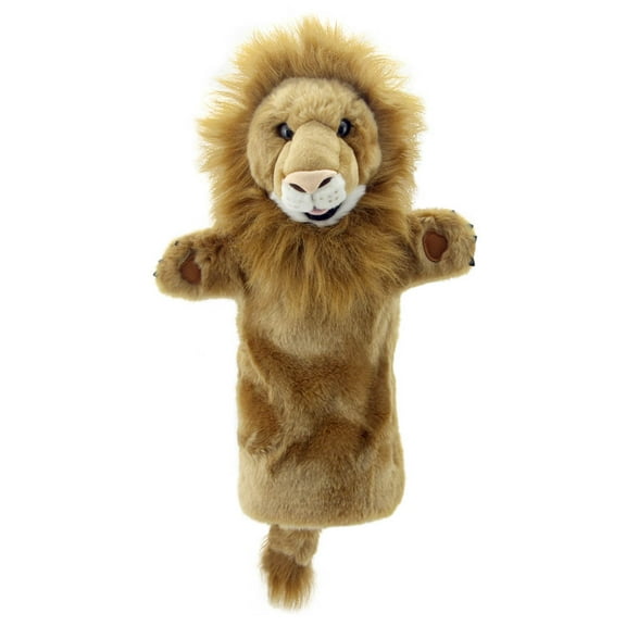 Hand Puppet - Long-Sleeved Glove - Lion Soft Doll Plush PC006022