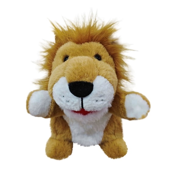 Hand Puppet Soft Plush Interactive Toy for Boys, Storytelling Puppet for Parent Child Interaction, Cute Animal Hand Puppet for Role Play, Puppet Show