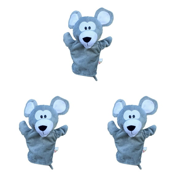 Hand Puppet Toy Doll Mouth Can Move Set Hand Puppet Plush Children's Performance Story 2PCS Finger Skateboard Girl Puppets It S Role Playing Puppets 4400 Puppets in A Pack Puppets with Legs