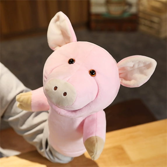 Hand Puppet Toys For Teens And Family Interaction, Interactive Plush Hand Puppet With Movable Mouth And Movable Limbs, Soft Plush Material For Imaginative Play And Engagement