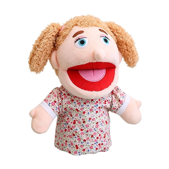 Hand Puppets for Kids, 8 Multicultural, 11 Inch | Plush with Movable Mouths, Speech Therapy, Social Emotional Learning, Dramatic Play