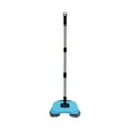 thumbnail image 1 of Hand Push Sweeper with 2 Corner Brushes, Dry Sweep & Wet Drag 2-in-1 Sweeper, Home Sweeping Mopping Machine for Bed Bottom, Sofa, 1 of 5