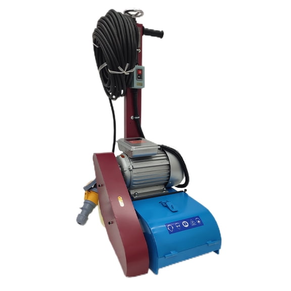 Hand Pushed Electric Deck Rust Remover Steel Plate Surface Rust Descaling Machine