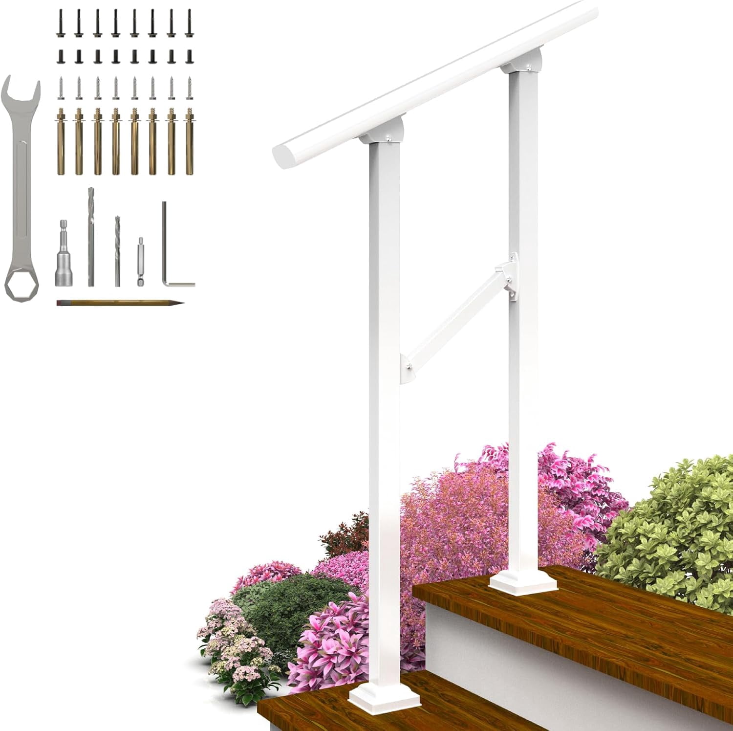 Hand Rails for Outdoor Steps,Railings for Outdoor Steps,Handrails for ...