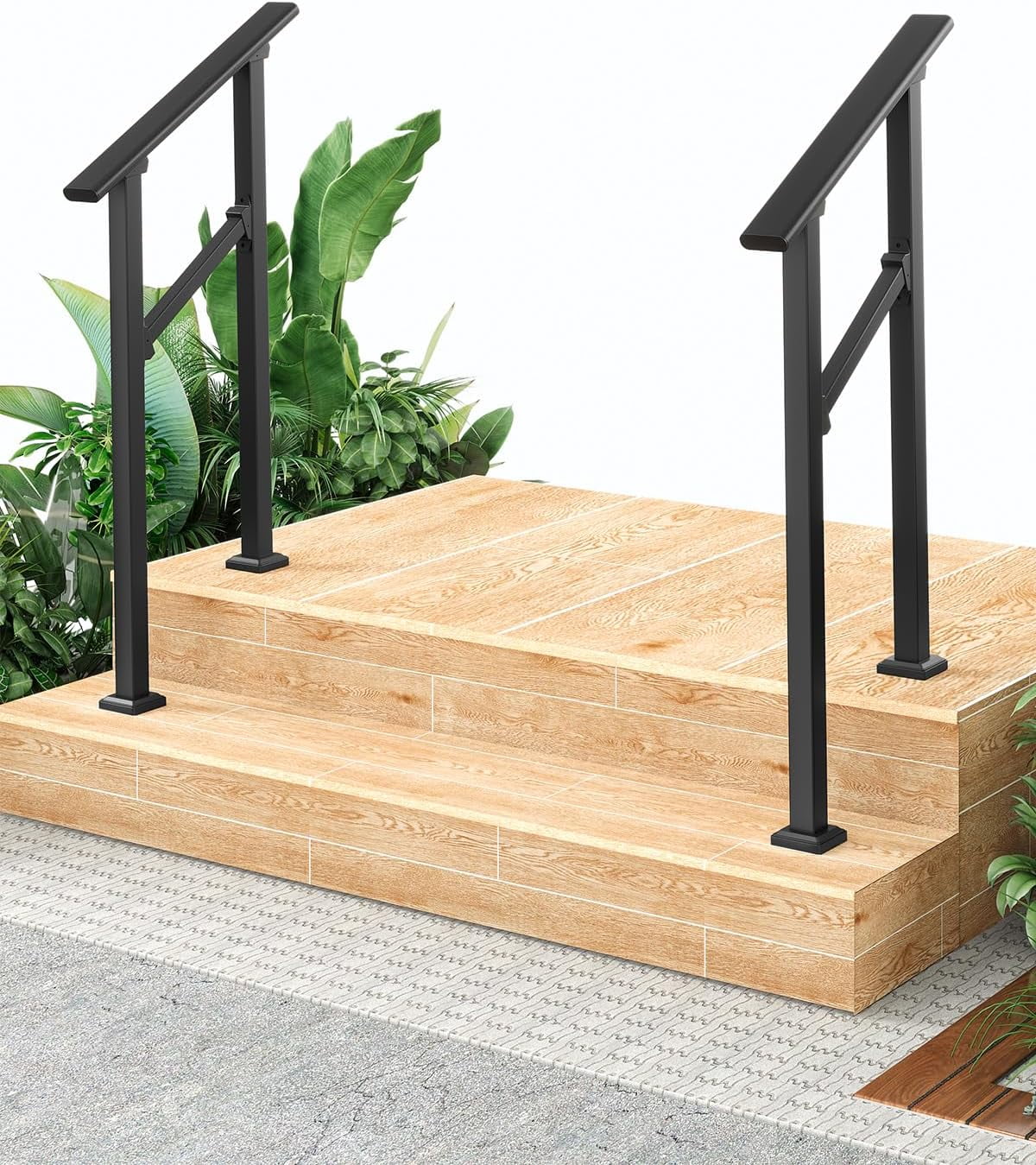 Hand Rails for Outdoor Steps,Step Stair Handrail & Indoor Stair Railing ...