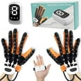 thumbnail image 1 of Hand Rehabilitation Robot Gloves, 3rd Generation Portable USB Chargeable Hand Stroke Recovery Equipment, 4 Modes & 9 Strength Levels Robot Hand Gloves For Hemiplegia Hand Therapy, 1 of 8