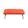 thumbnail image 1 of Hand Rest for Nail Accessory Premium Desk ,PU Leather, Table Pad Arm Rest for Nails Manicure Tool for Salon Home Manicurist Nail Techs Use Arm Orange, 1 of 9