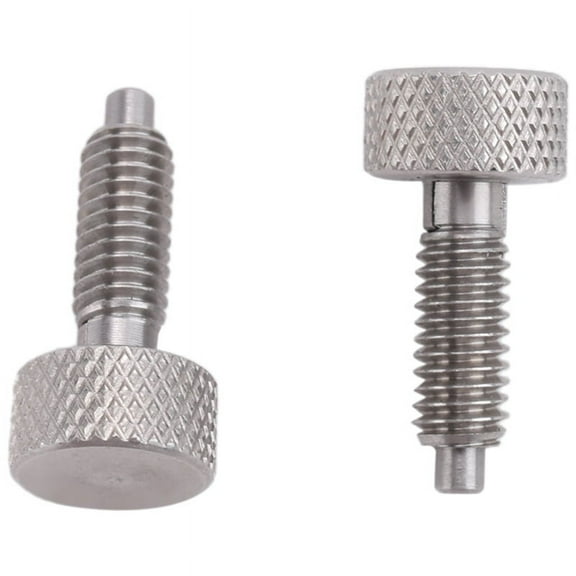 Hand Retractable Spring Plunger with Knurled Handle Stainless Steel Lock-Out M6 Type Release Pins for Rolling Toolbox B