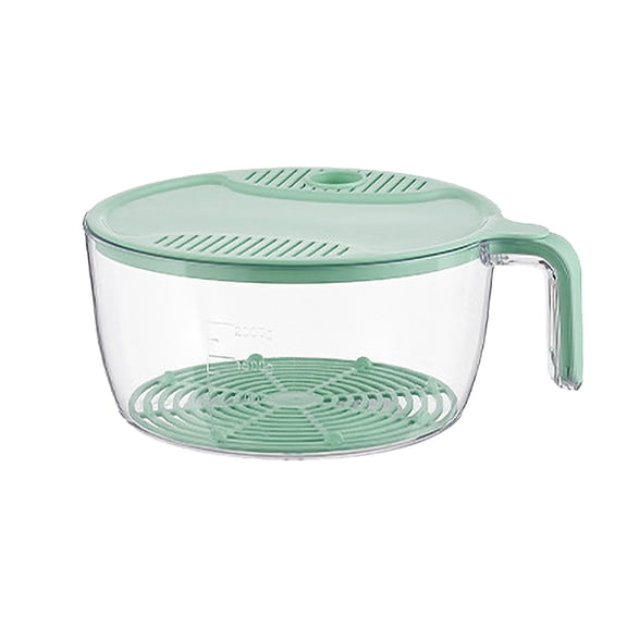 Hand- Rice And Vegetable BasketFruit And Vegetable Drainage BasketRefrigerator Freshness Container