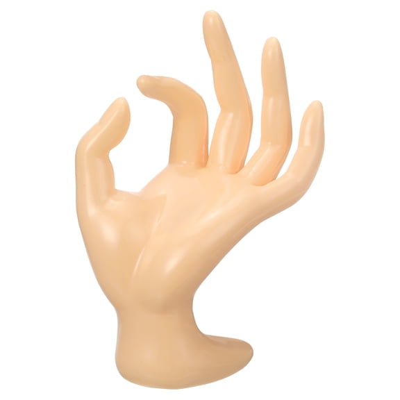 Hand Ring Holder, Hand Jewelry Holder Ring Display Stand Jewelry Display Base Decorative, Beige