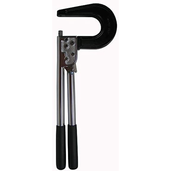 Hand Rivet Squeezer for Solid & Tubular Rivets, with A 4" Reach, & 2" Gap. Will Set Rivets UP to 1-3/4 INCH in Length. Also Includes 2 SQ-3-22 (1/2" Height Dia .) Flush Squeezer Dies.$$Hardware