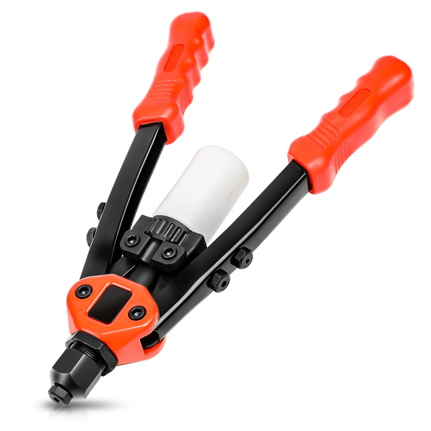 Hand Riveter with Collection Bottle Tool Set, 1 X 12-1/2