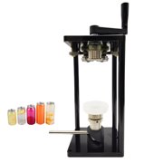 Hand Rotary Pop-Can Sealer Manual Desktop Sealing Machine for Plastic Cans Aluminum Lids