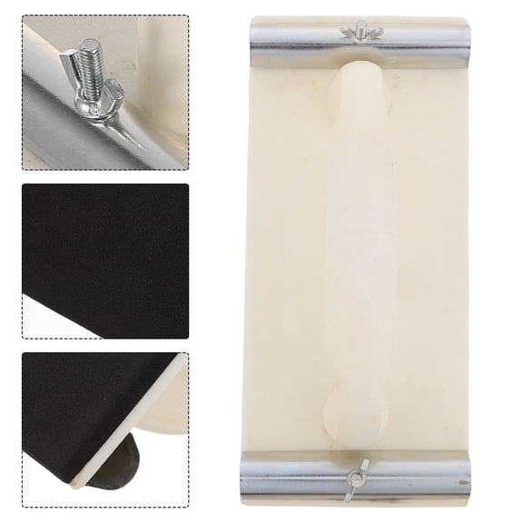 Hand Sander for Drywall with Sandpaper Holder Compatible with Multiple Abrasive Sheets