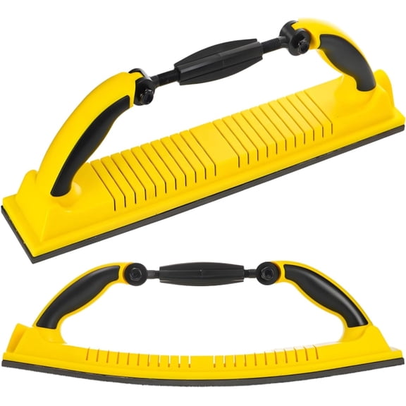 Hand Sanding File Block, Adjustable Radius Flex Longboard Sanding Block with Hook & Loop Backing, Use Continuous Rolls Sandpaper Sheets for Automotive, Woodworking