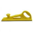 thumbnail image 1 of Hand Sanding File Block Hand Sanding Board with Hook and Loop Backing Suitable for Continuous Rolls or Sandpaper Sheets,1 x Hand grinding board,Yellow, 1 of 6