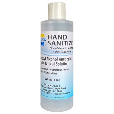 Hand Sanitizer, 8 Oz Non-Sterile Solution-6 Bottles