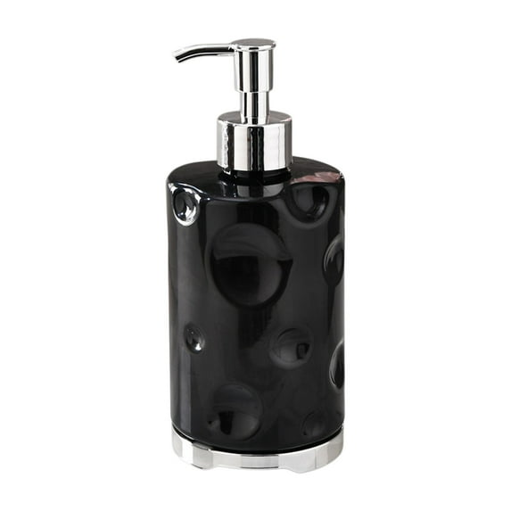 Hand Sanitizer Dispenser Bottle - Refillable Plastic Pump Dispenser for Liquid Soap, Lotion, Shampoo, Shower Gel, Mouthwash - Multi-Purpose Countertop Accessory