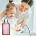 thumbnail image 1 of Hand Sanitizer Dispenser, Refillable Soap Dispenser, Bathroom Lotion Dispenser Bottle for Hand Soap Shampoo and Body Wash, Glass Container with Excellent Sealing, 1 of 7