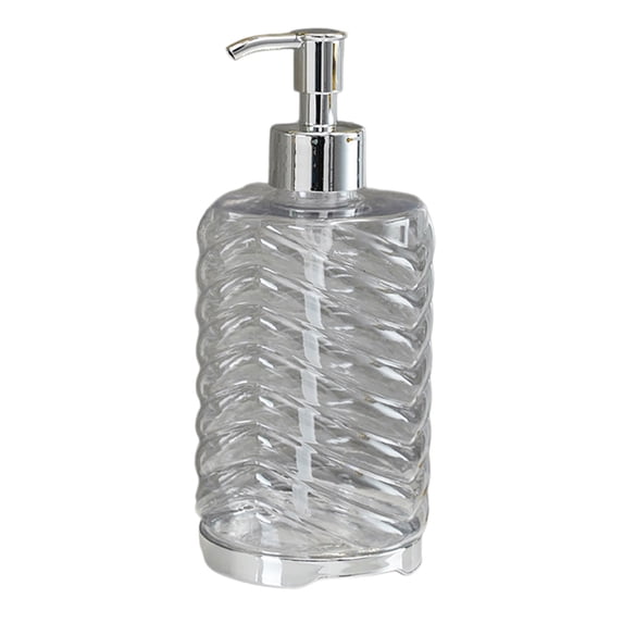 Hand Sanitizer Dispenser, Soap Dispenser Pump for Bathroom and Kitchen, Refillable Hand Wash Station Supplies with Elegant Design and Multi-Purpose Use