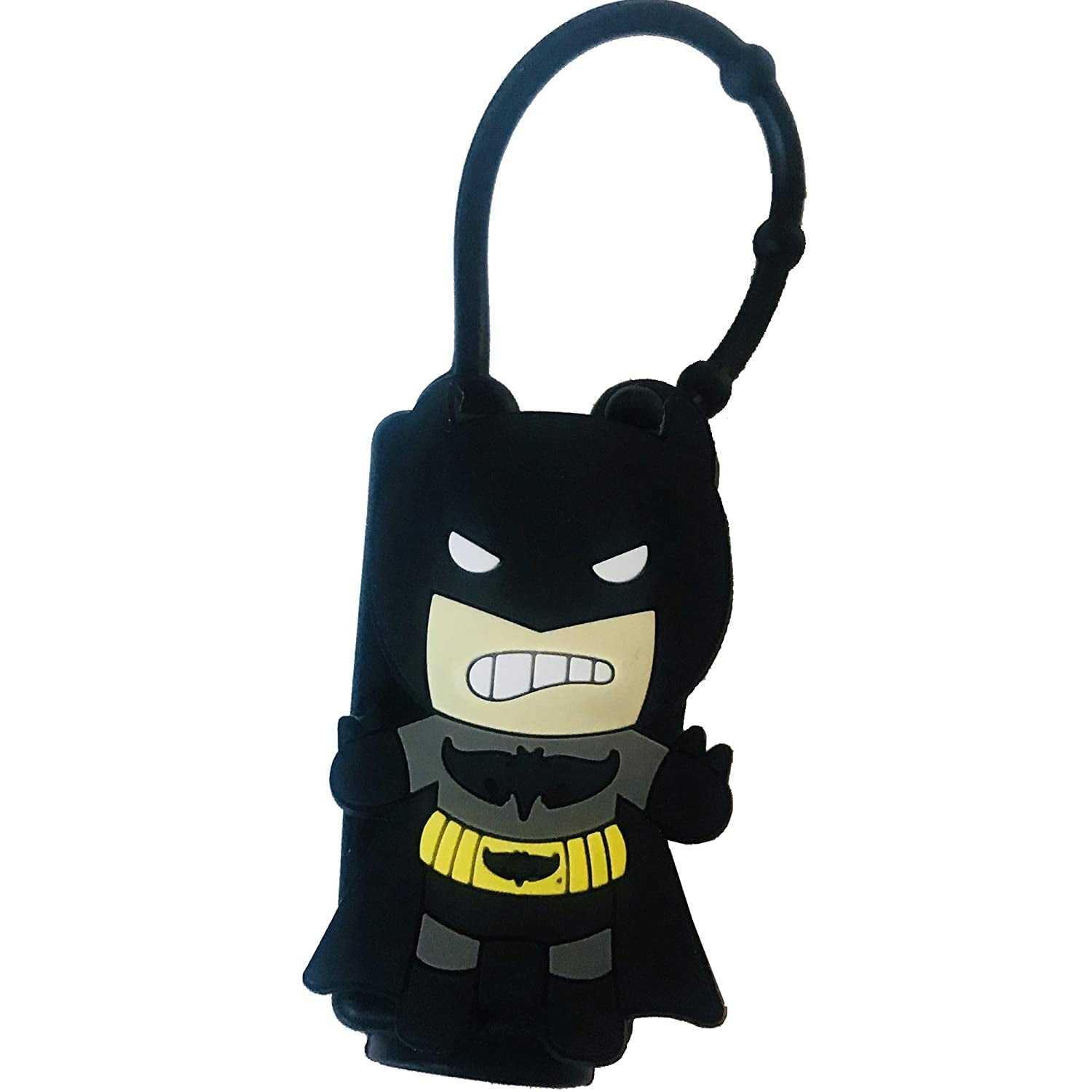 GOODYEZZ Hand Sanitizer Holder Cute Batman Hand Sanitizer Holder for Backpack, For 1 oz Bottle Case