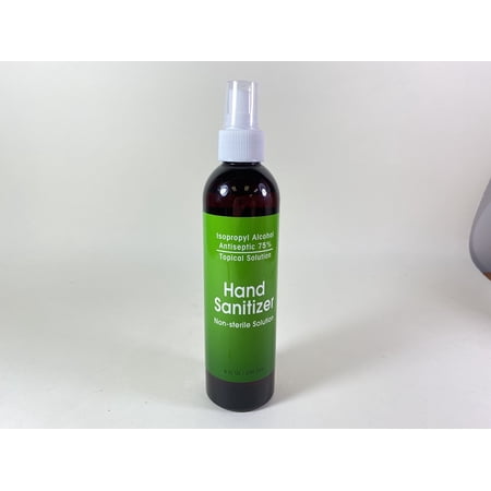 Hand Sanitizer Isopropyl Alcohol 75% Non - Sterile Solution 8 oz