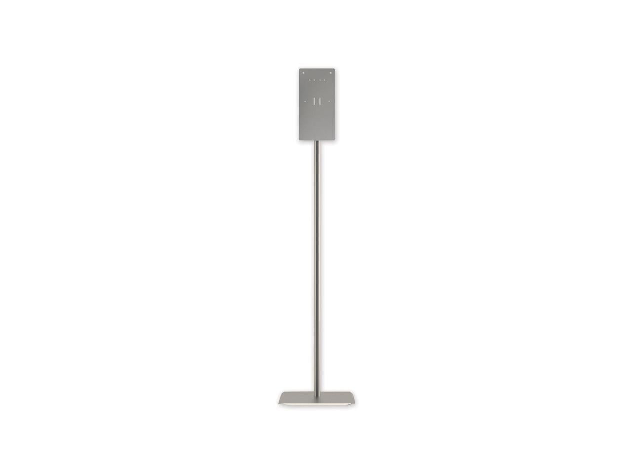 Hand Sanitizer Station Stand 12 x 16 x 54 Silver H