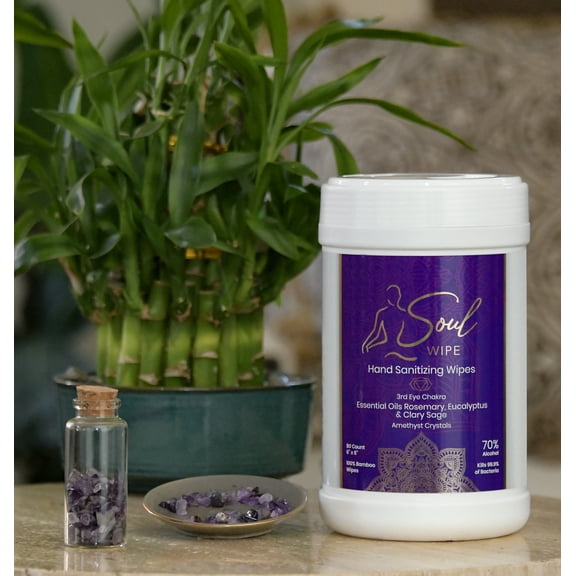 Hand Sanitizer made with Eucalyptus, Rosemary and Clary Sage Pure Essential Oil. 3rd Eye Aromatherapy.