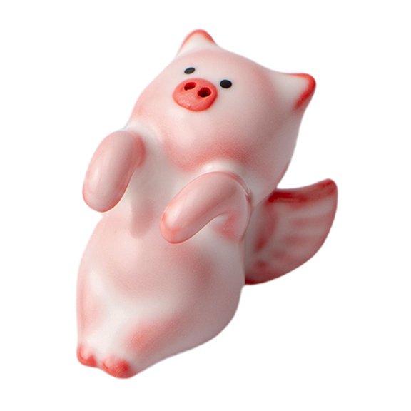 Hand Sculpte Teas Pet Accessory Ceramic Shape Sculpture Teapet Home Office Decoration Party Supplies