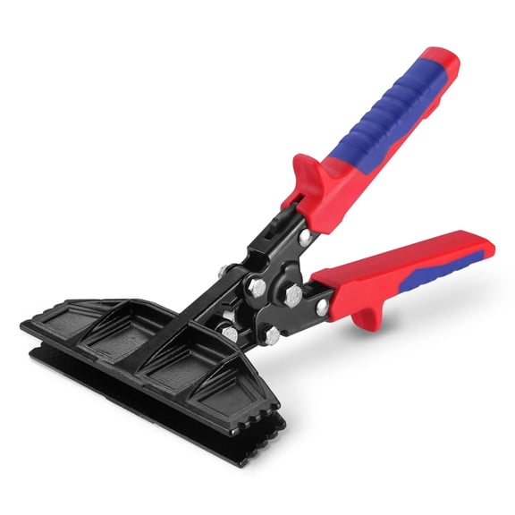 Hand Seamer Tool, 6-Inch Sheet Metal Bender, Heavy-Duty Steel Sheet Metal Brake Pliers for Bending, Seaming, Flattening with Ergonomic Handle and Smooth Jaw