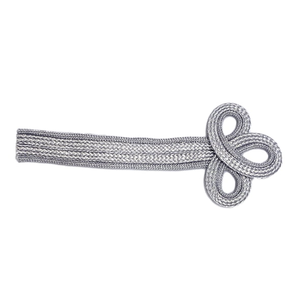 Hand Sewing Button Fasteners Chinese Knot Closure Cheongsam Buttons Gold Silk Buckle Clothes Tradtional Suit Decoration