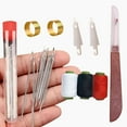 thumbnail image 1 of Hand Sewing Kit for Quilting - Stainless Steel Needles, Thread, Thimbles, and Accessories for DIY Sewing and Home Repairs, 1 of 9