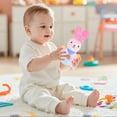 thumbnail image 1 of Hand Shaking Rattle Plush Toy Soothing Sounds for 3-12 Months Sensory Play Sleep Aid, 1 of 6