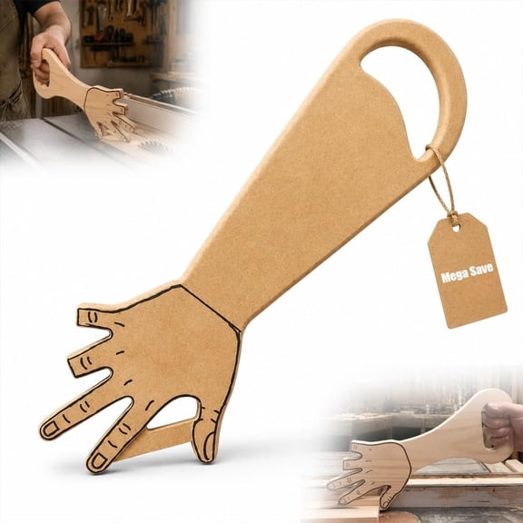 Hand-Shaped Table Saw Push Stick, Block Woodworking Safety Pusher Featherboard Jig Handle Guide Tool Kit for Router Bandsaw Jointer Cutting Blade Guard Control Carpenter Workshop Accessories