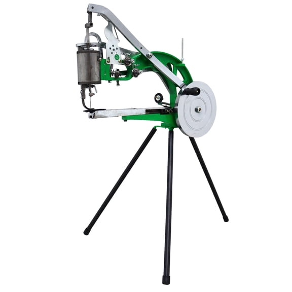 Hand Shoe Repair Machine Dual Cotton Nylon Line Sewing Machine with Tripod