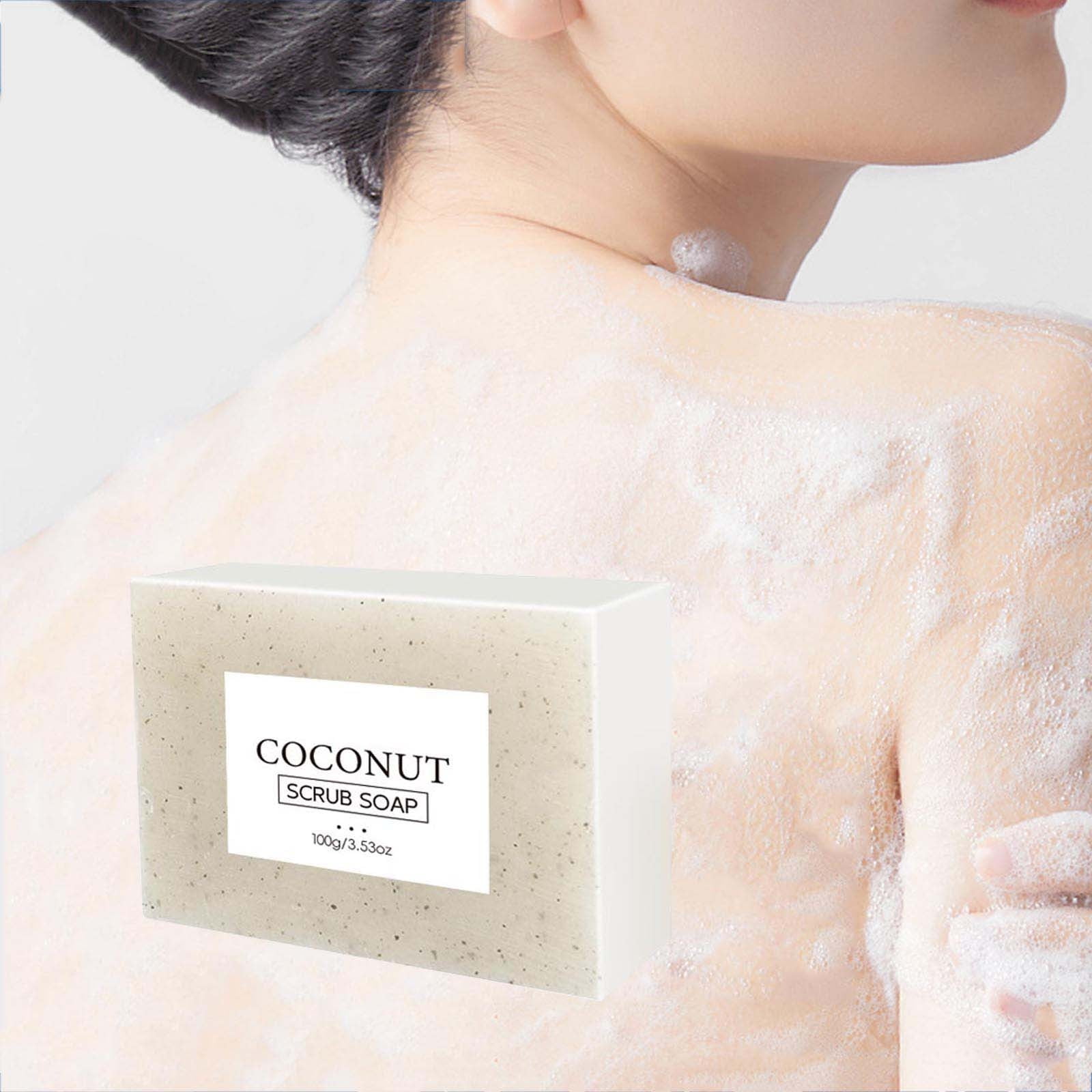 Hand Soap,Acidic Soap Bar,Face Soap,Seaweed Scrub Soap Brightens ...
