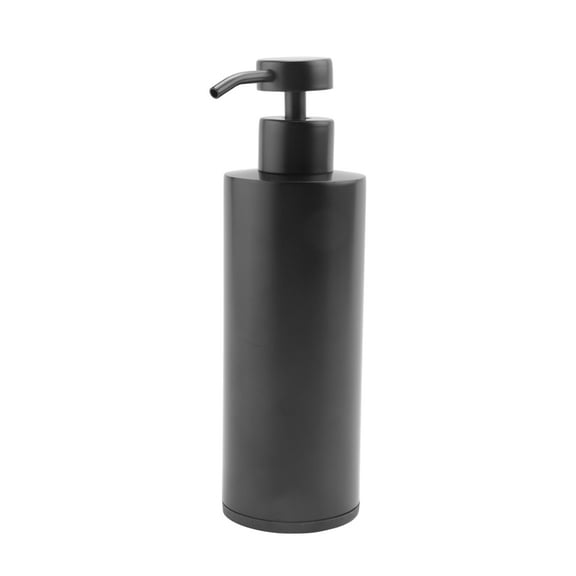 Hand Soap Dispenser-Stainless Steel Dish Bath Countertop Lotion Dispensers,Black Liquid Wash Brushed Metal Soap Bottle