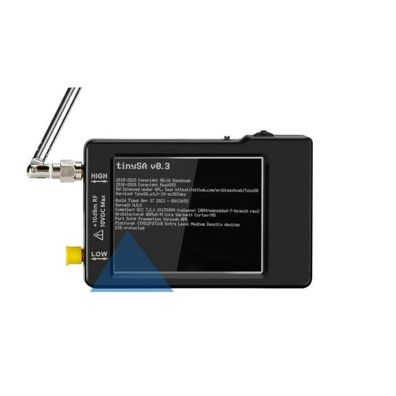 Hand Spectrum Analyzer 2.8" Display 100kHz To 960MHz With ESD Proteced Version V0.3.1_E Spectrum Analyzers ,Signal Generator