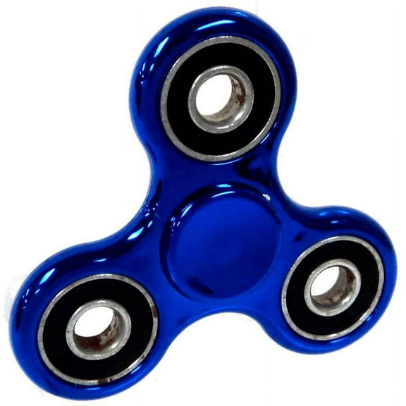 Hand Spinner Metallic Blue Spinner