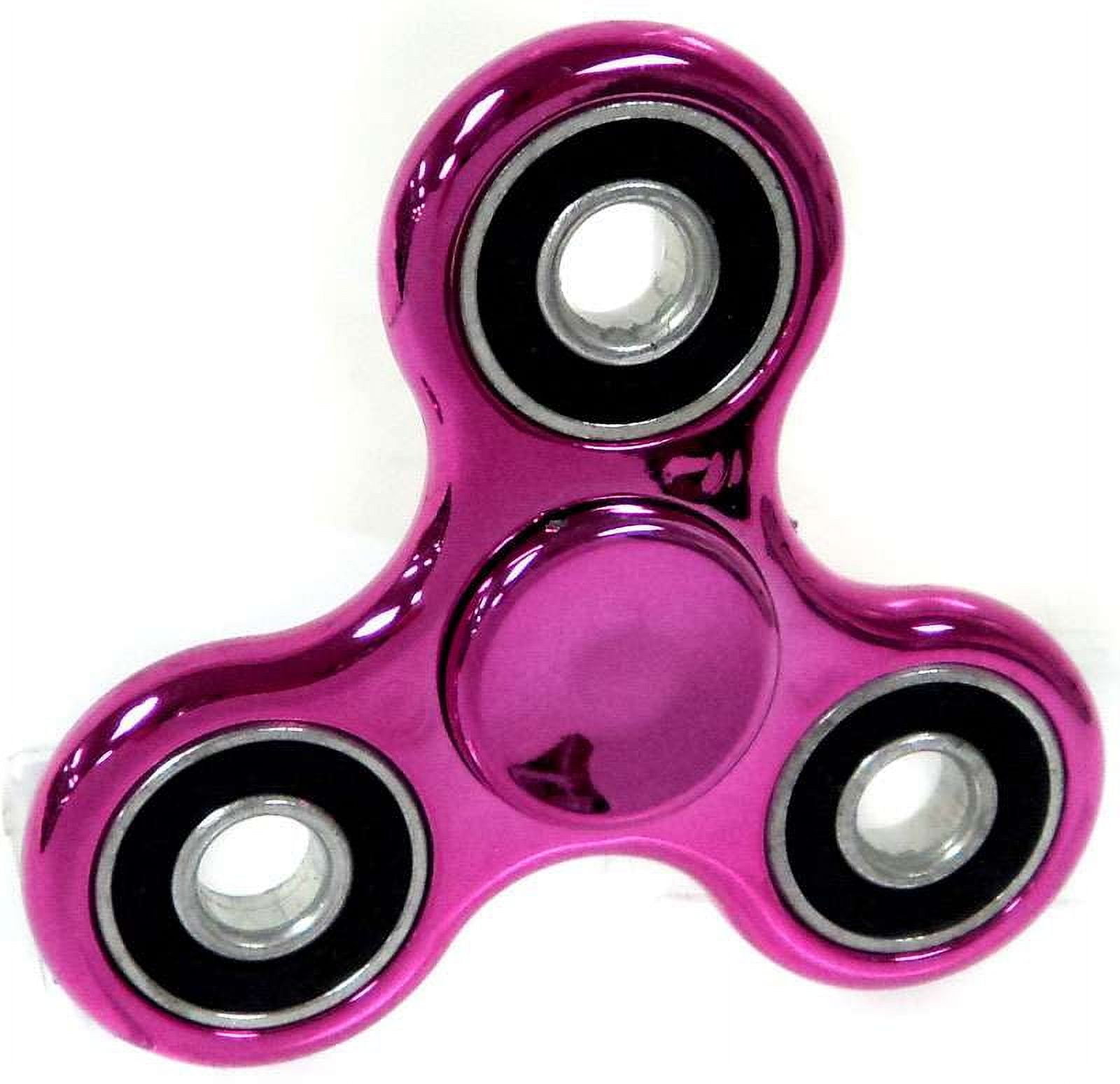 Spring Spiner's Hand Spinner Metallic Pink Spinner - Walmart.com