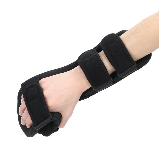 Hand Splint, Adjustable Soft Resting Hand Splint Wrist Support Brace ...