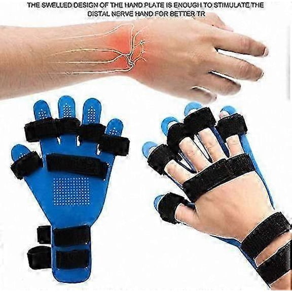 Hand Splint for Finger Support and Rehabilitation Extended Trigger Finger Orthotic for Injury Recovery Training Aid