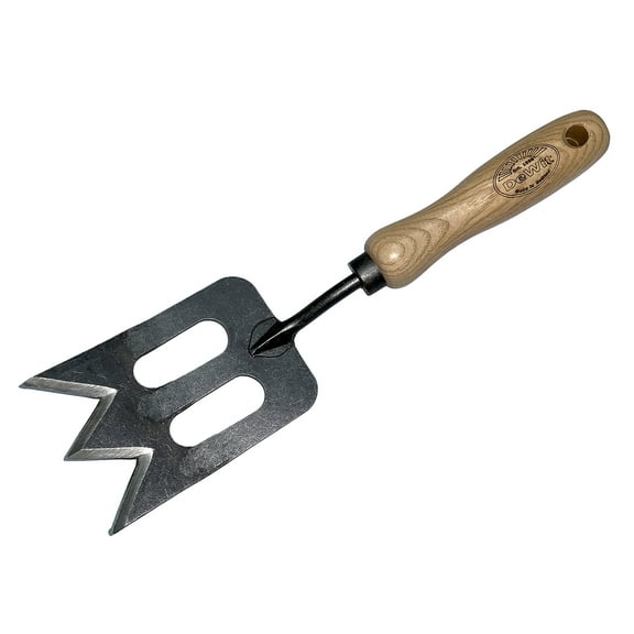 DeWit Spork 11.5 Multi-Function Garden Hand Tool (Trowel + Fork + Hoe) Tempered Boron Steel