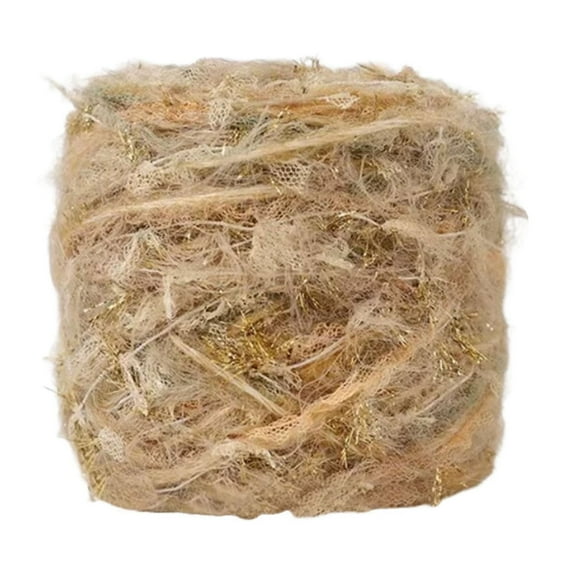 Hand-Spun Art Yarn 100g/Roll, Hand-Blended Bright Color Roving for Knitting and Crochet, Unique Textured Yarn for Scarves, Hats, and Bags, DIY Craft Yarn