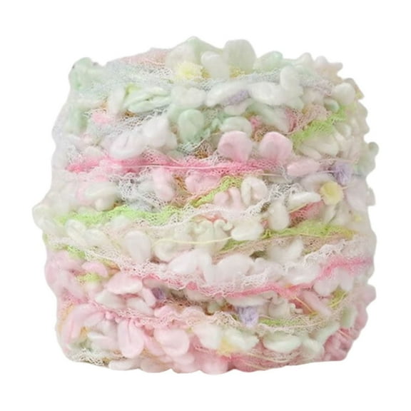 Hand Spun Art Yarn | Hand Blended Bright Colors | Soft Medium Weight Wool | Suitable for Knitting Scarves Hats Bags | 100g Roll for Craft Projects