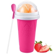 Hand-Squeeze Slushy Maker Cup, Quick-Freeze Cooling Cup for Homemade Slushies & Smoothies, No Batteries Needed, Fun for All Ages, Parties & Gifts