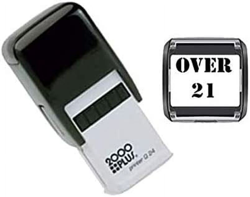 Hand Stamps Over 21 Self Inking Stamp Hand Stamps for Events Suitable
