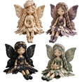 thumbnail image 1 of Hand-Stitch Fairy Doll DIY Patchwork Kit, Multi-Color Floral Fabric Elf Craft Supplies With Step-by-Step Guide, Durable Sewing Set For Adult Teen Craft Table Styling (G), 1 of 7